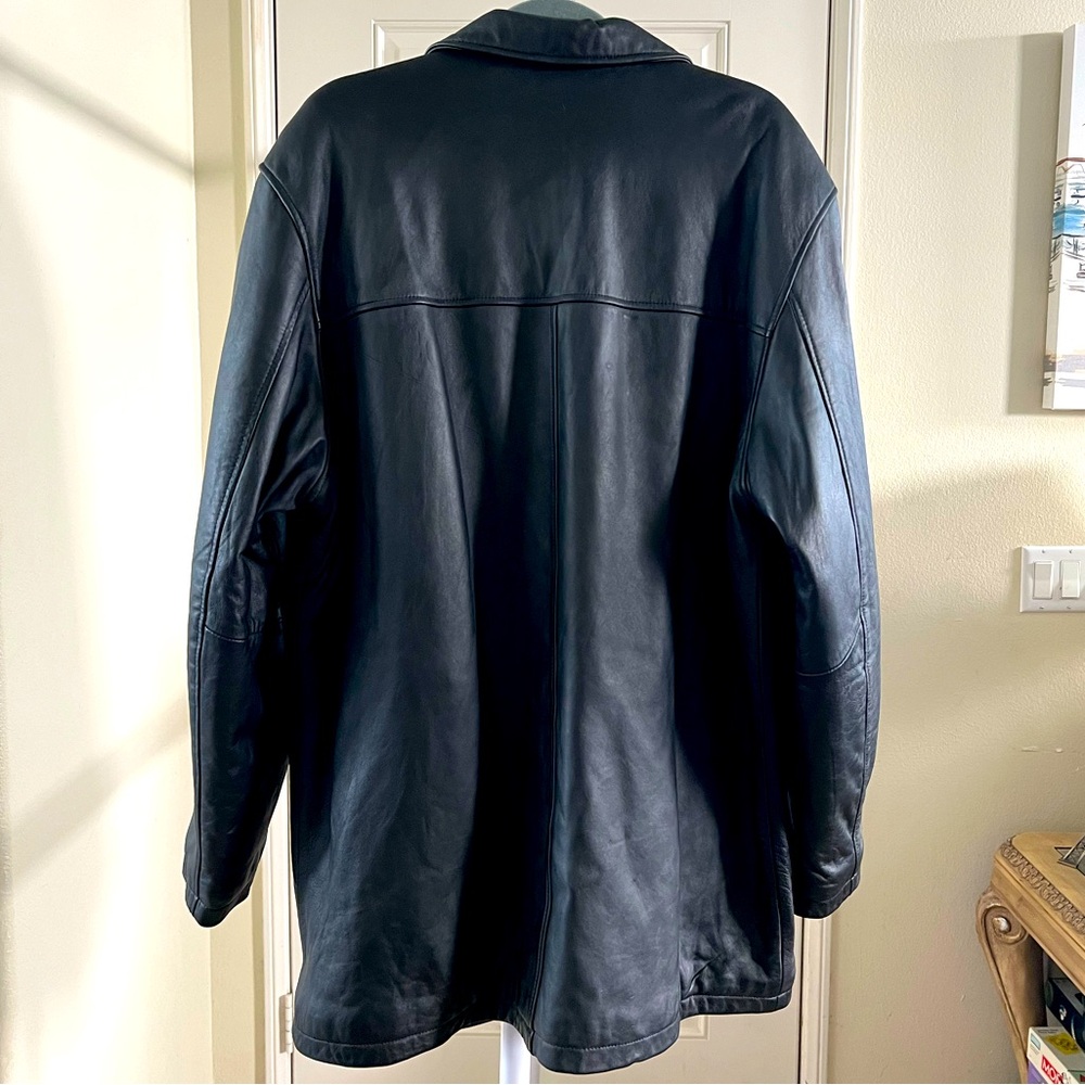 Traders Bay Button Down Leather Jacket - image 2